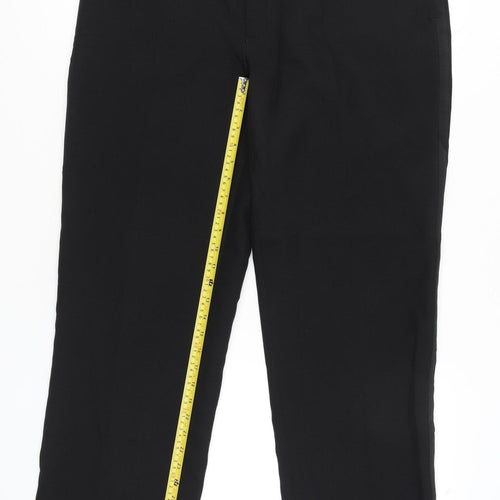 1860 Menswear Men's Black Formal Dress Pants Size 41 Waist