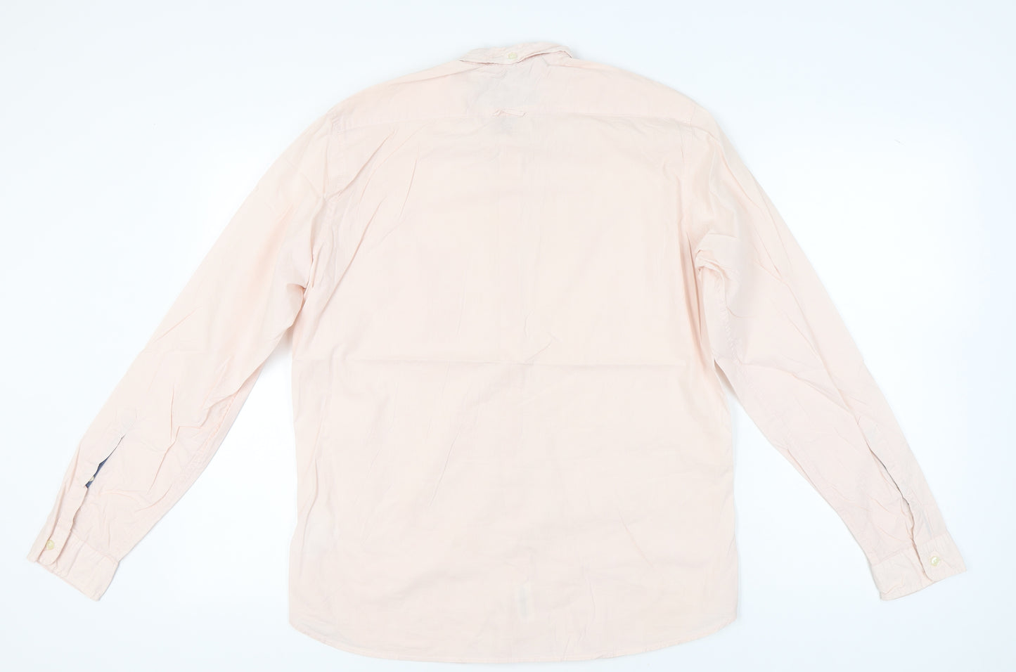 H&M L.O.G.G Men’s Pink Button-Down Casual Shirt Size M