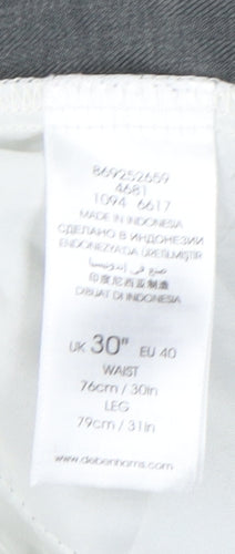 Thomas Nash Men's Grey 30in Waist 31in Leg Pleated Dress Pants