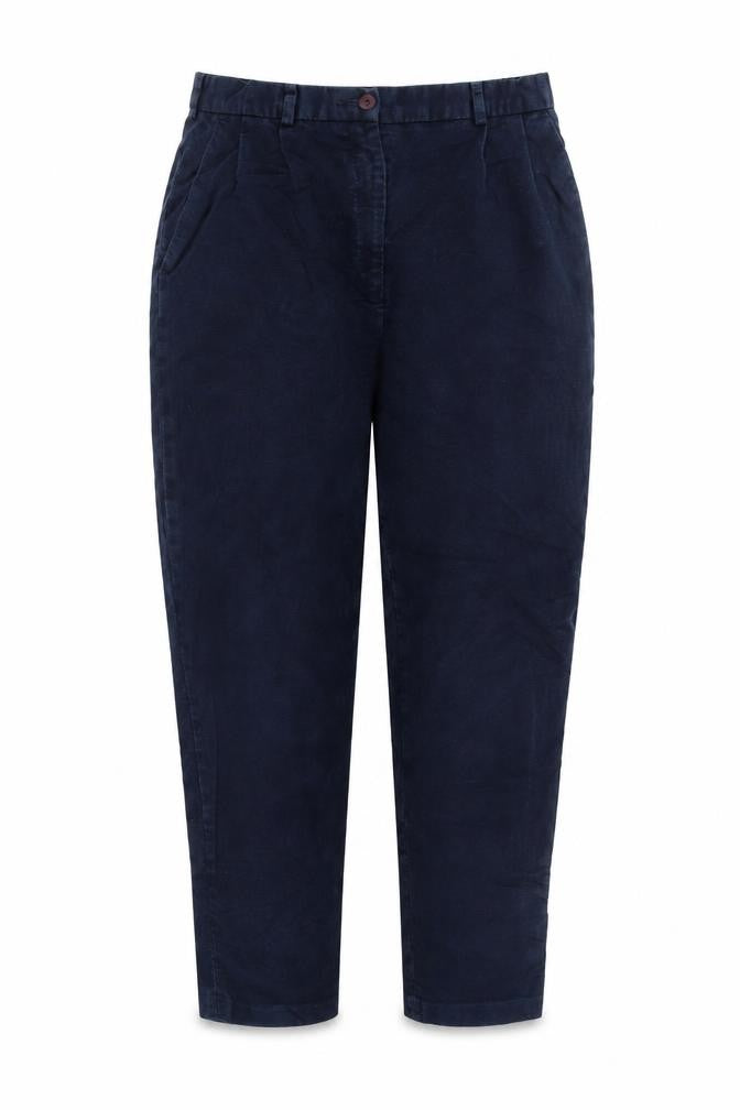 Country Collection Womens Blue Size 12 Chino Trousers Cotton