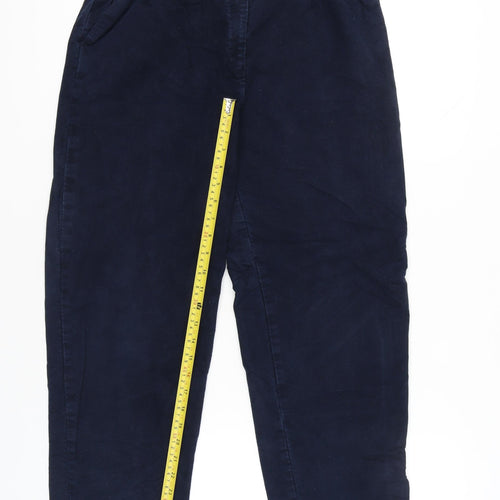 Country Collection Womens Blue Size 12 Chino Trousers Cotton
