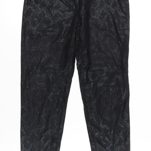 Zara Basic Women’s Black Animal Print Leggings Size M