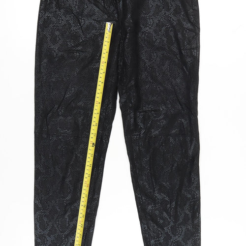 Zara Basic Women’s Black Animal Print Leggings Size M