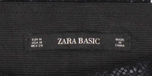 Zara Basic Women’s Black Animal Print Leggings Size M