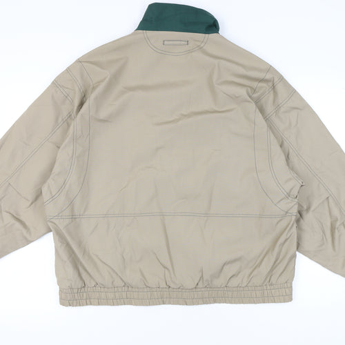Regatta Men's Beige Outdoor Jacket L Stand Collar Zip Pockets
