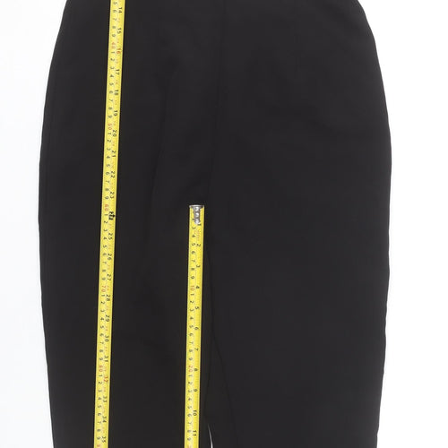 ASOS Women's Black Size 10 V-Neck Tapered Leg Jumpsuit