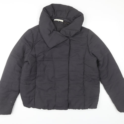 Maison de Nimes Womens Black Size 16 Puffer Jacket Quilted Winter Coat