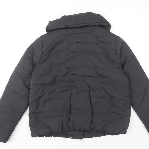 Maison de Nimes Womens Black Size 16 Puffer Jacket Quilted Winter Coat