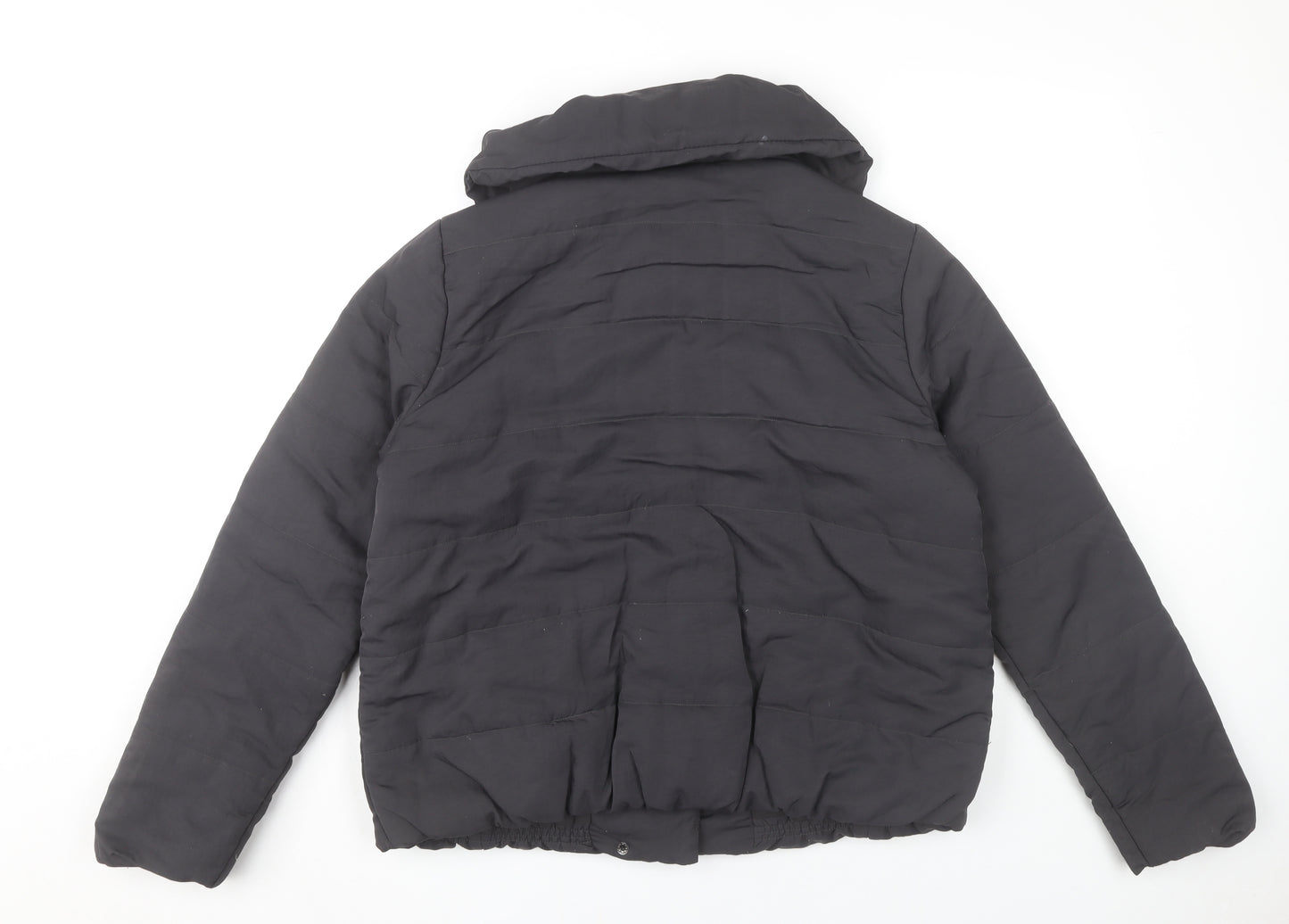 Maison de Nimes Womens Black Size 16 Puffer Jacket Quilted Winter Coat