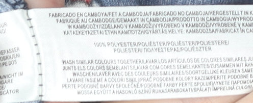 Disney Women’s Blue Christmas Pyjama Top Size 10-12 Fleece