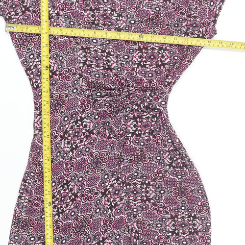 Joe Browns Womens Multicoloured Floral Sheath Dress Size 10