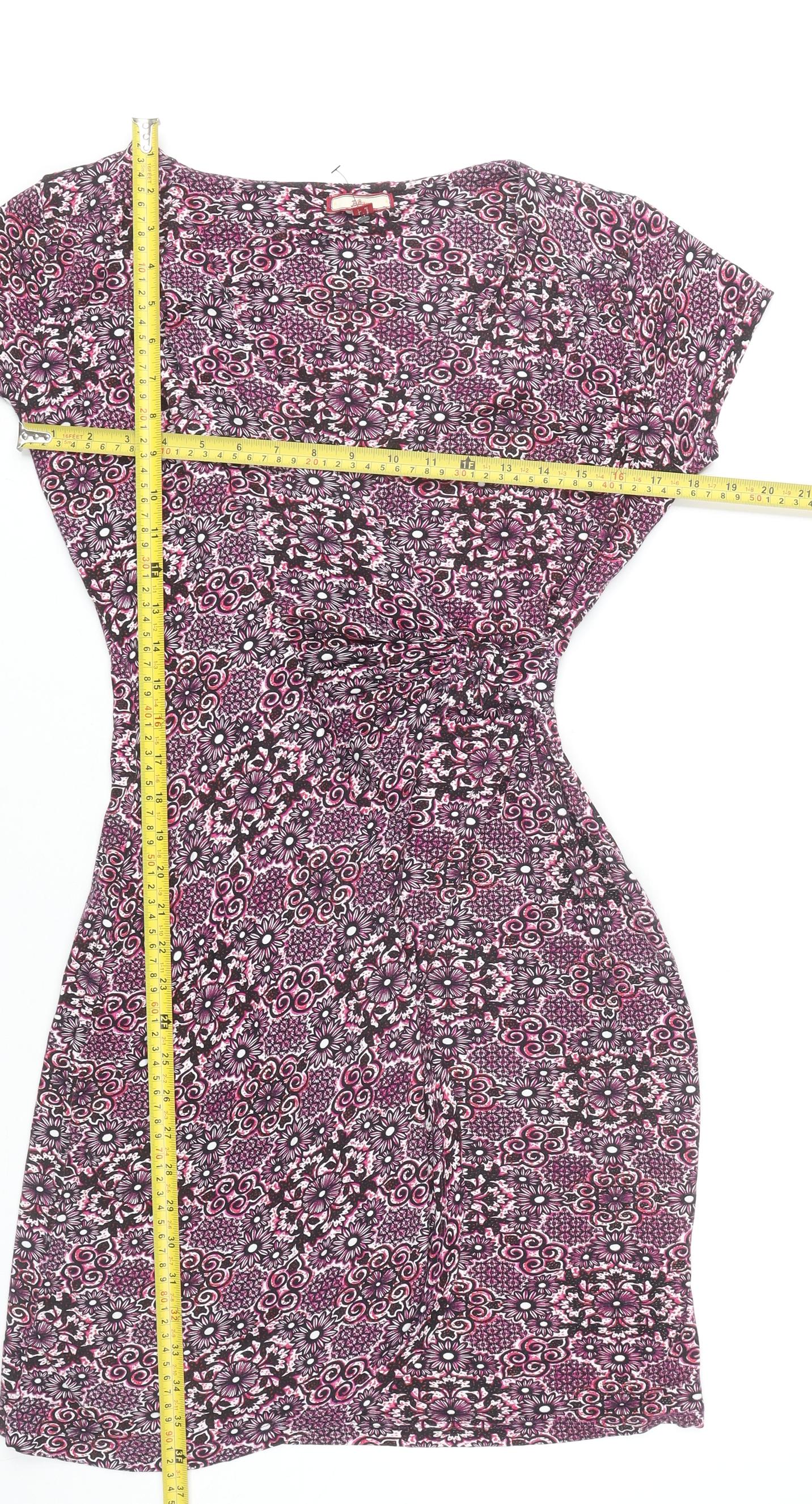 Joe Browns Womens Multicoloured Floral Sheath Dress Size 10