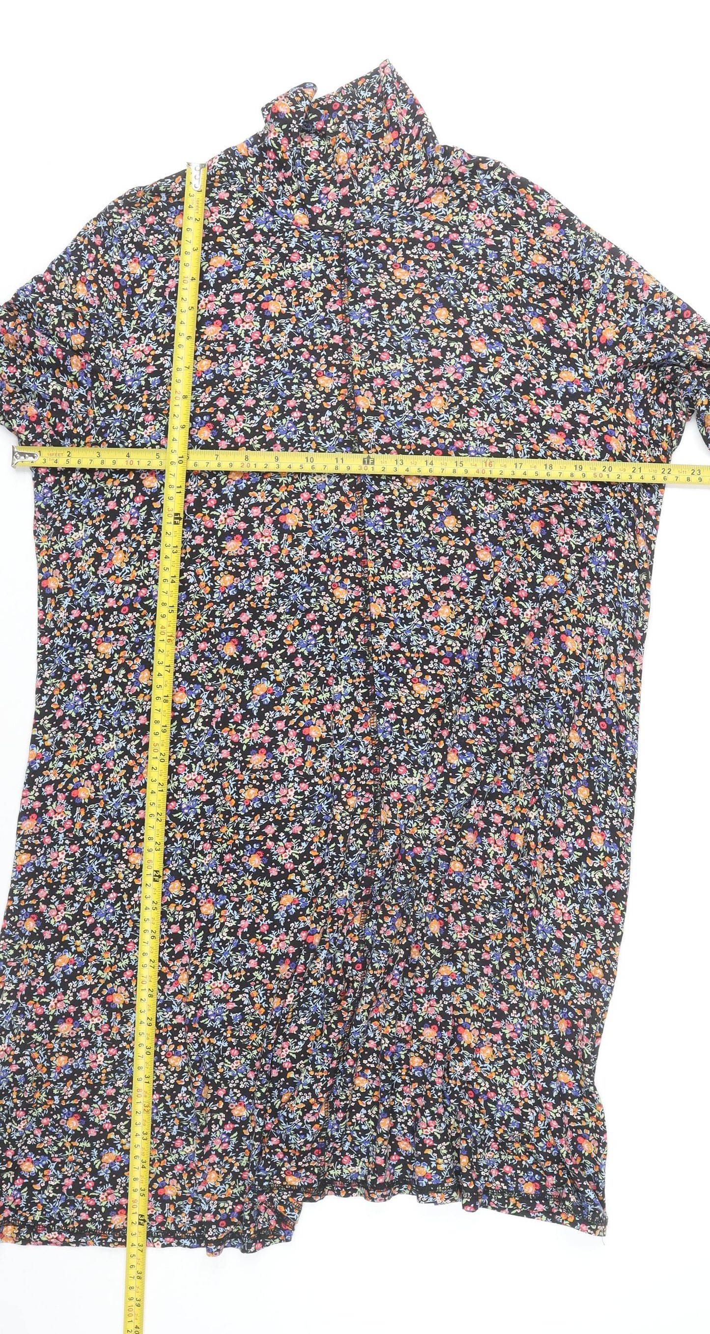 Red Herring Women’s Multicoloured Floral Shift Dress Size 16