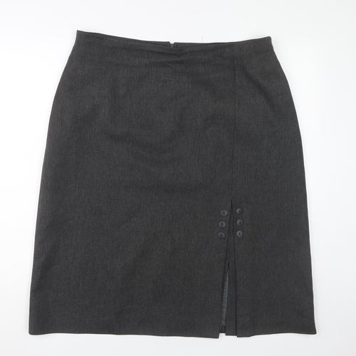 Essence Women’s Grey Size 22 Pencil Skirt Formal Workwear