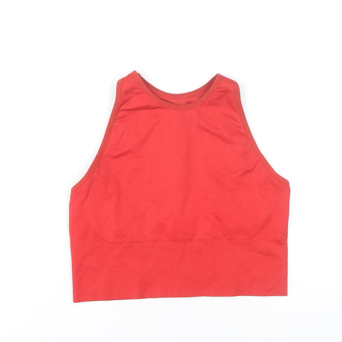 H&M Women’s Red Racerback Tank Top M Athletic Sportswear