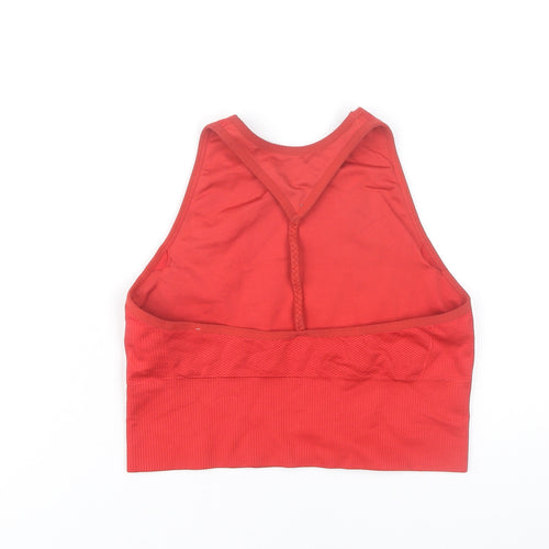 H&M Women’s Red Racerback Tank Top M Athletic Sportswear