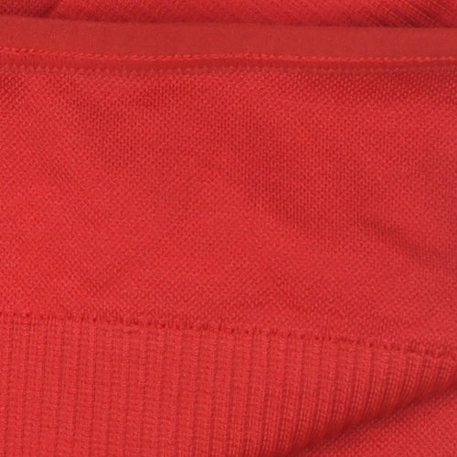 H&M Women’s Red Racerback Tank Top M Athletic Sportswear