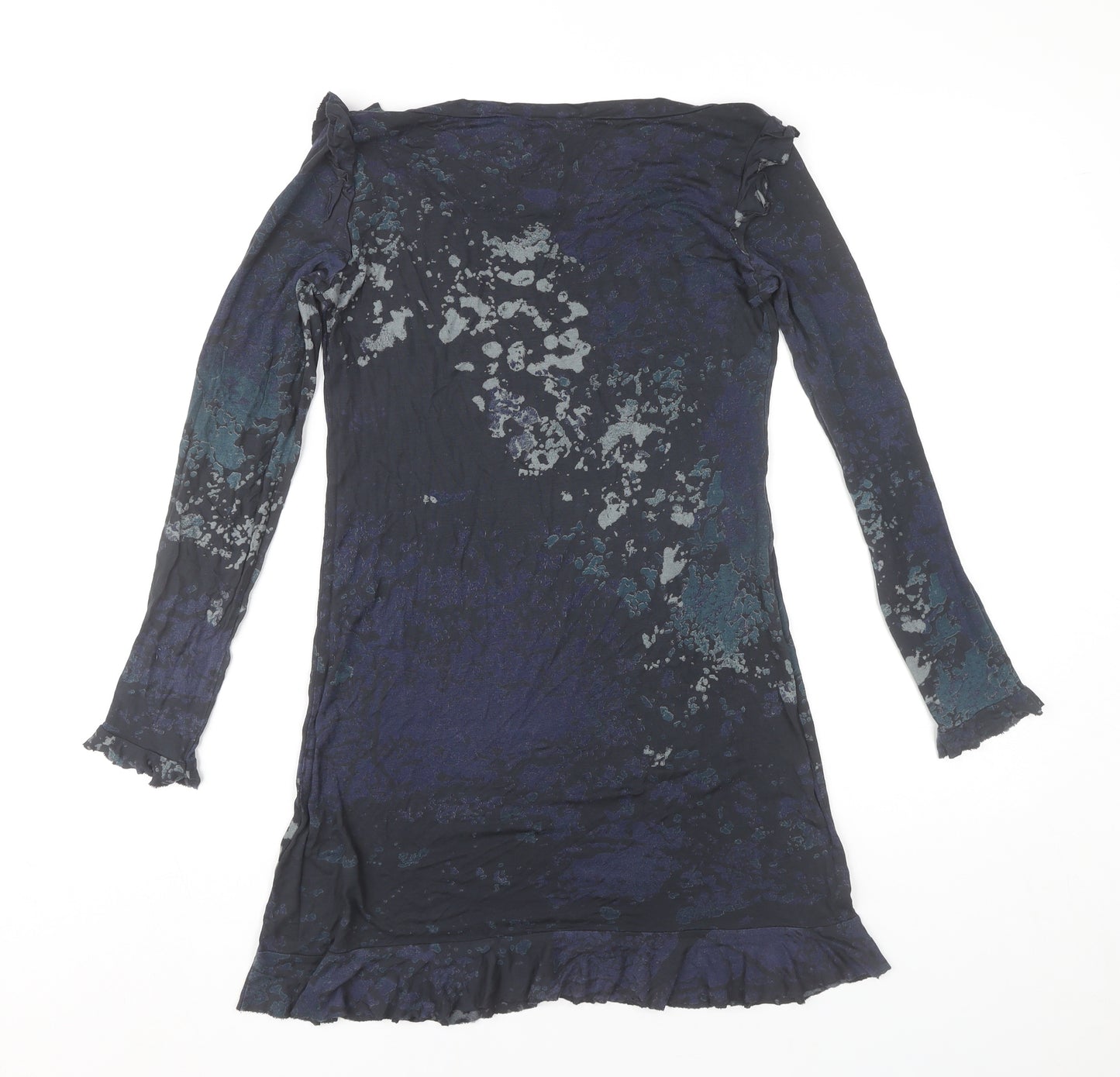 Funk Jeans Women’s Multicoloured Shift Dress S Long Sleeve