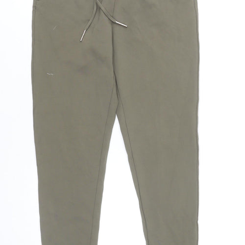 ONLY Womens Green Jogger Trousers Size S Elastic Waist Casual
