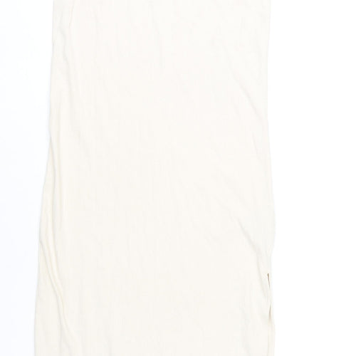 Marks and Spencer Women’s Ivory Size 14 Bodycon One Shoulder Dress