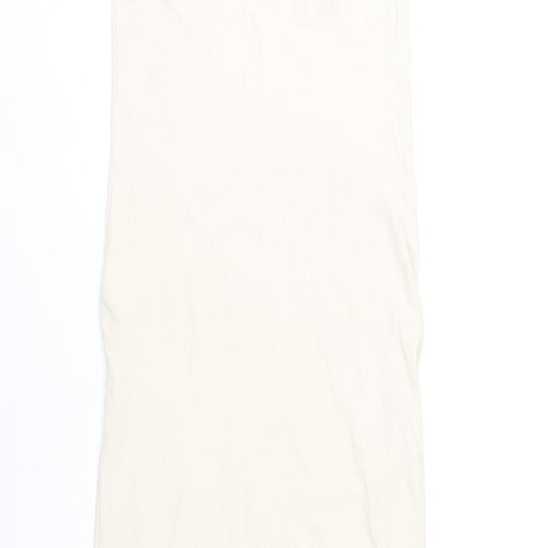 Marks and Spencer Women’s Ivory Size 14 Bodycon One Shoulder Dress