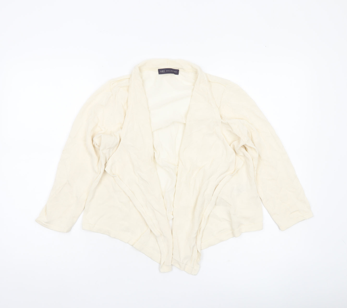 Marks and Spencer Women’s Ivory Knit Cardigan Size 14