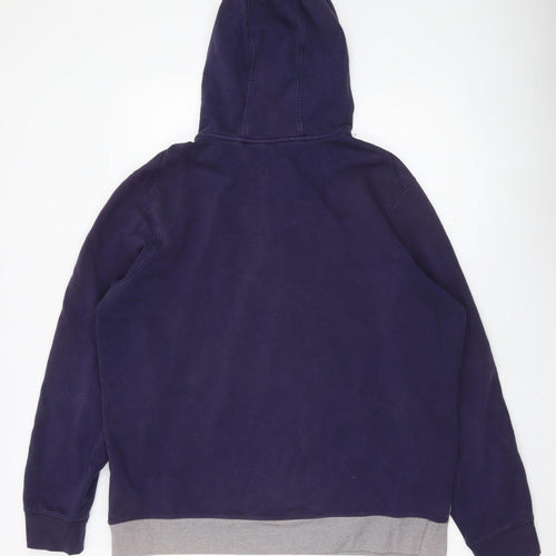 Under Armour Men’s XL Blue Grey 1/2 Zip Hoodie Fleece Slim Fit