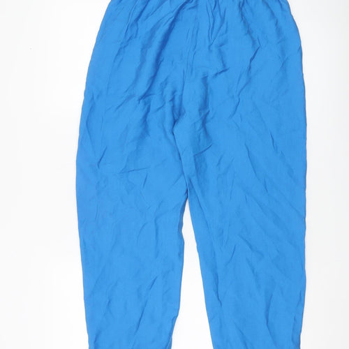 Marks and Spencer Womens Blue Size 10 Jogger Trousers
