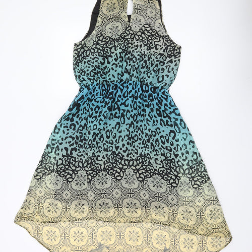 Atmosphere Women’s Multicoloured Animal Print Hi-Low A-Line Dress Size 12
