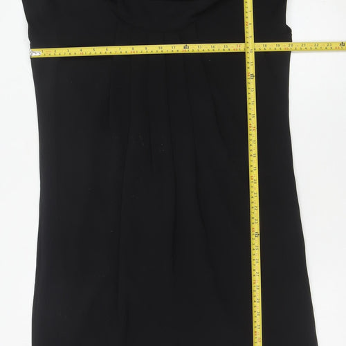 Tommy Hilfiger Women’s Black Size 12 Sheath Knee Length Dress
