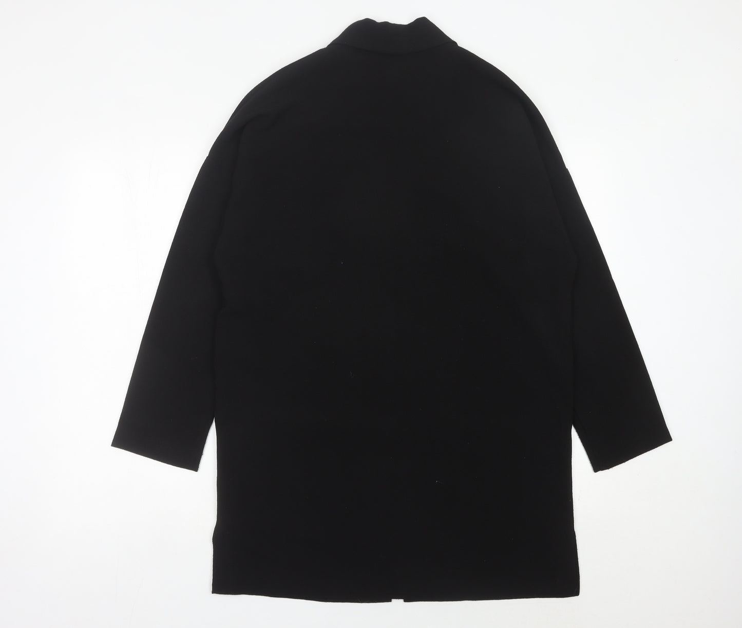 ARTÉ Womens Black Size 12 Mid-Length Open Jacket Blazer