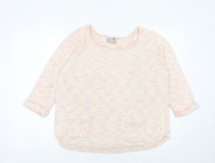 Wallis Women’s Multicoloured Knit Pullover Jumper Size M