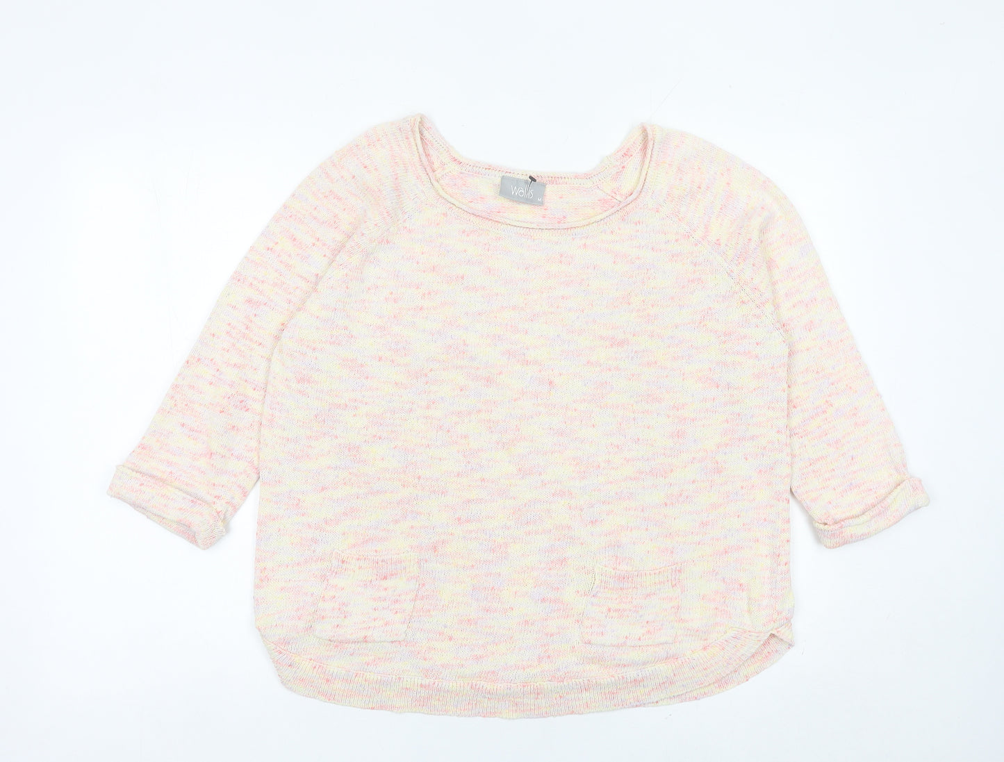 Wallis Women’s Multicoloured Knit Pullover Jumper Size M