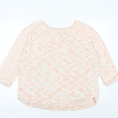 Wallis Women’s Multicoloured Knit Pullover Jumper Size M