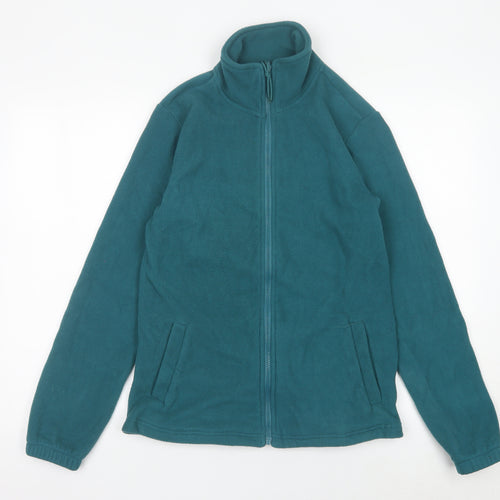 Mountain Warehouse Womens Green Size 8 Fleece Full Zip Jacket
