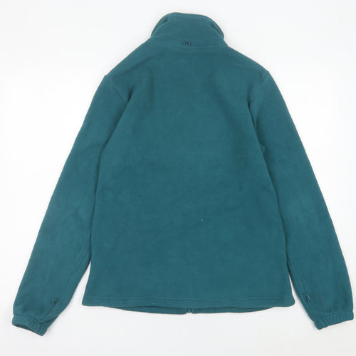 Mountain Warehouse Womens Green Size 8 Fleece Full Zip Jacket