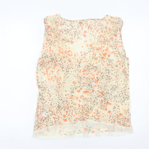 Marks and Spencer Womens Multicoloured Sleeveless Viscose Blouse UK16