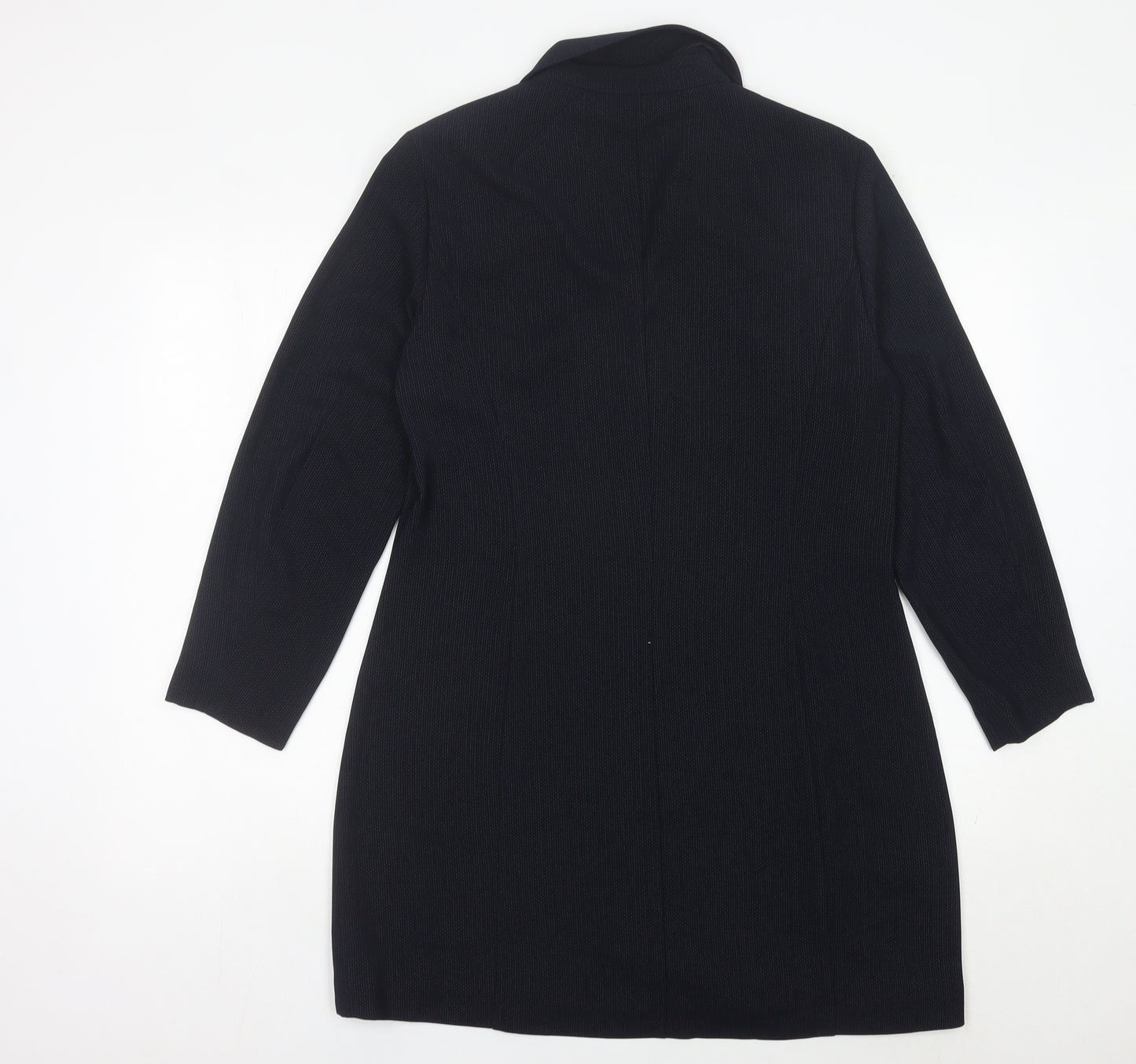 Bianca Women's Black Size 10 Mid-Length Blazer Jacket