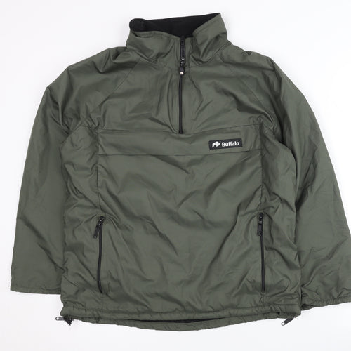 Buffalo Systems Men’s Green Anorak Jacket Size 38 Outdoor Hiking