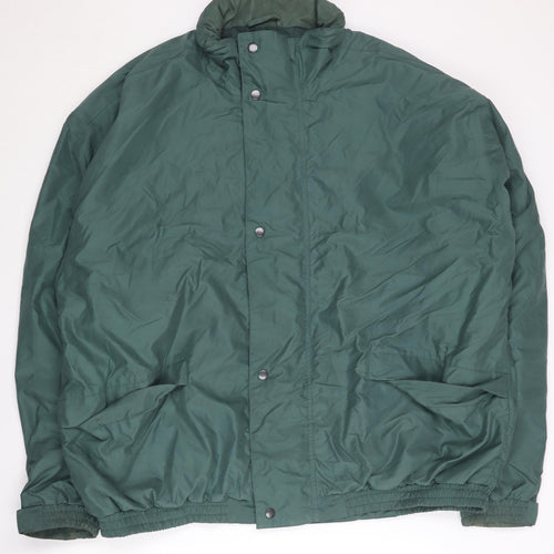 Grizzly Golfwear Men’s Green XL Jacket Microfibre Lined Sportswear
