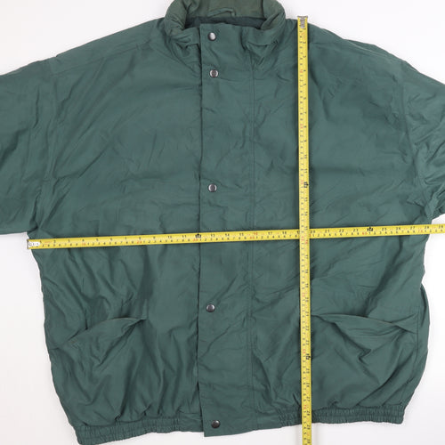 Grizzly Golfwear Men’s Green XL Jacket Microfibre Lined Sportswear