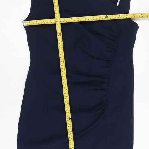 ASOS Women’s Blue One Shoulder Bodycon Dress UK 14 Party Cocktail