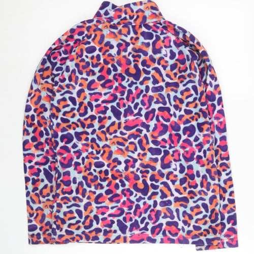 Mountain Warehouse Girls Multicoloured Fleece Sweatshirt 11-12Y 1/4 Zip