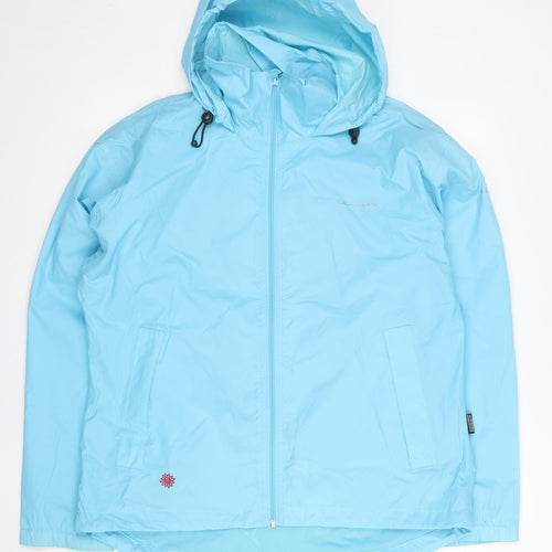Kilimanjaro Women’s Blue Windbreaker Jacket Hooded M