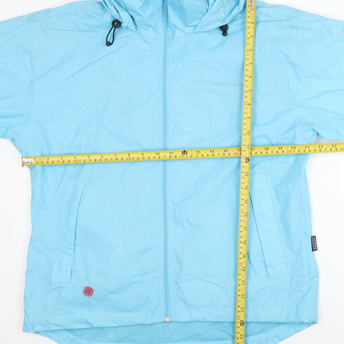 Kilimanjaro Women’s Blue Windbreaker Jacket Hooded M