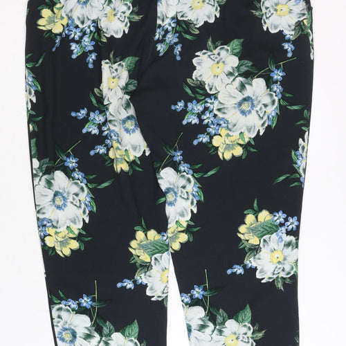 Dorothy Perkins Womens Multicoloured Floral Trousers Size 14