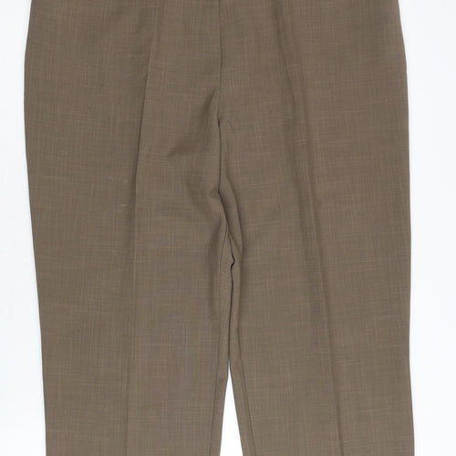 Ellie Louise Women’s Brown Size 18 Straight Leg Trousers