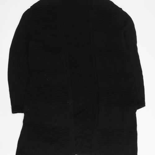 Monsoon Womens Black Medium Long Sleeve Knit Cardigan