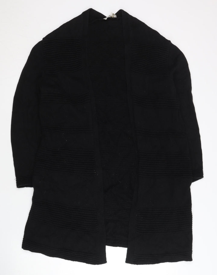 Monsoon Womens Black Medium Long Sleeve Knit Cardigan
