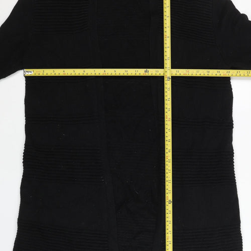 Monsoon Womens Black Medium Long Sleeve Knit Cardigan
